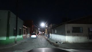 MEXICO HOOD DRIVE AT NIGHT JUAREZ [upl. by Arreic]