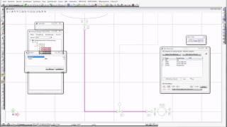 TRICAD MS Schema Pipe 2D based on MicroStation Plant Design [upl. by Leffen245]