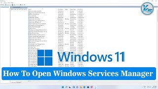 ✅ How To Open Windows Services Manager in Windows 11 [upl. by Ponce]