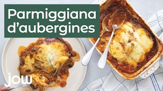 Recette quotAubergines à la Parmigianaquot [upl. by Edelstein801]