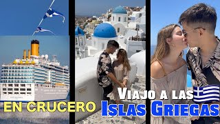 ASI FUE MI VIAJE POR ISLAS GRIEGAS🇬🇷 EN CRUCERO🛳️ [upl. by Onitnevuj]