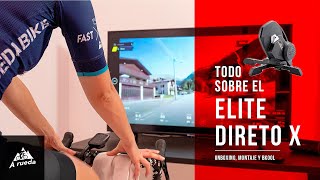 🚴‍🚴‍🏡 Nuestro NUEVO RODILLO INTELIGENTE Elite Direto X y la App Bkool 2020 [upl. by Lewellen386]