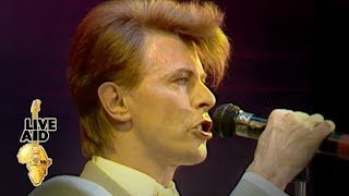 David Bowie  Modern Love Live Aid 1985 [upl. by Anisamot]