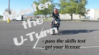 Motorcycle Counterweighting  Master the UTurn [upl. by Llenreb751]