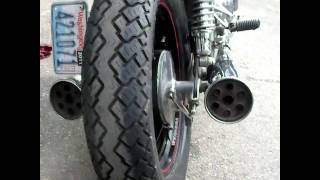 Suzuki GS450  Exhaust Sound [upl. by Sirama]