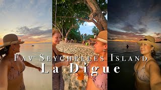 Seychelles Vlog 12th October Never thought we would party on our 1st day at La Digue 🏝️💙🥃 [upl. by Kirst]