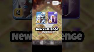 New Challenge 😱 Only Electro Titan and Bat Spell Clash of Clans [upl. by Ardnaek]