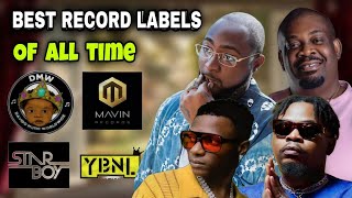 Top 10 most successful Nigerian record labels of all time recordlabel nigeriaentertainment [upl. by Nonnaihr]