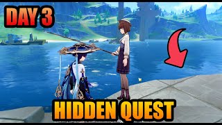 Menolong Delaroche Day 3 Hidden Quest Fontain 40  Genshin Impact Indonesia [upl. by Htebsle]