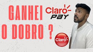 RECARREGUEI CHIP NOVO COM CLARO PAY SERÁ QUE GANHEI O DOBRO [upl. by Auoy]