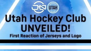 Utah Hockey Club Logo amp Jerseys UNVEILED Initial Reaction [upl. by Tifanie]