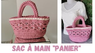 SAC à main au crochet quotPANIERquot [upl. by Lim]