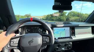 Ford bronco raptor pov driving [upl. by Fiertz926]