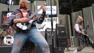 GHOUL live  Tidal Wave 2012 Free Metal concert 7152012 day2 full set [upl. by Annaiek]