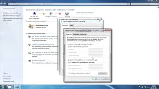 PC instellen op vast ipadres in Windows 7 [upl. by Nosiaj]