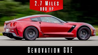 2018 Genovation GXE  Top Speed Test [upl. by Keele538]