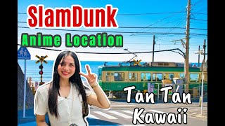 Tara sa SlamDunk real location in KamakuraBeach View in Japan [upl. by Ahsiela]