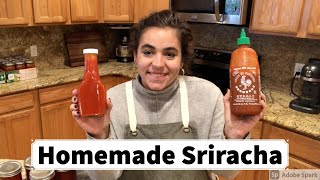 Sriracha Sauce Recipe From Scratch [upl. by Barbarese]