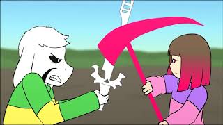 Glitchtale AMV Betty vs Frisk  Echo [upl. by Nwahsad]