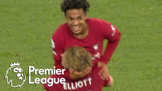 Fabio Carvalho steals Liverpool win against Newcastle United  Premier League  NBC Sports [upl. by Dyane]