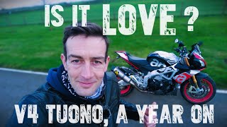 Is it LOVE Aprilia Tuono V4 Factory 1100 a year on Just how good is it Road test review [upl. by Herrera269]