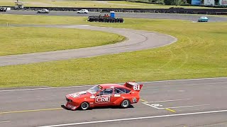 Ian Algie Alfa Alfetta NZ Sports Sedan  Small Block Chevrolet V8 sound [upl. by Irita]