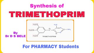 Trimethoprim synthesis [upl. by Alekin712]