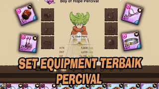 Set Equipment PERCIVAL Untuk Semua Konten  Seven Deadly Sins Grand Cross [upl. by Aubree]