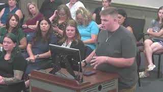 Student demands end to division at Peoria Unified School District meetings [upl. by Anniala]