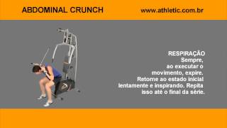 Academia Residencial Athletic Advanced 290M  Abdominal Crunch [upl. by Dej]