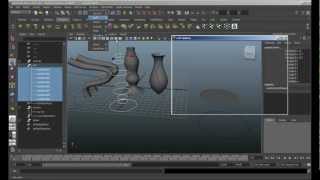 7 Maya extrude loft planar revolvemp4 [upl. by Nanette]