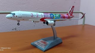 Unboxing Inflight200 AirAsia Airbus A321NEO [upl. by Nylaras]