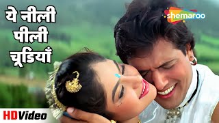 Yeh Neeli Peeli Choodiyan  ये नीली पीली चूडियाँ  Alka Yagnik  Udit Narayan  Ekka Raja Rani Songs [upl. by Silvers]