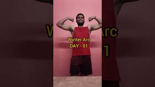 WINTER ARC VLOG DAY  01 minivlog workoutvlog vlogs winterarc gym homeworkout motivation [upl. by Thia]