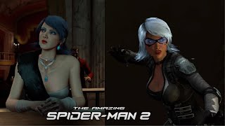 All Felicia HardyBlack Cat Scenes In The Amazing SpiderMan 2 [upl. by Brigid]