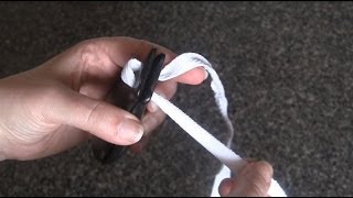 How to Tie Castanet Knot [upl. by Annanhoj506]