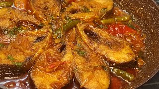 ভাজা ইলিশ মাছ ভুনা রিসিপি  Hilsha Fish Vuna Recipe Bangla RumesKitchenFoodExpress [upl. by Lief]