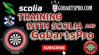 Darts Training with Scolia and GoDartsPro [upl. by Namzzaj]