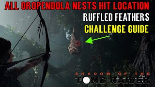 Shadow of the Tomb Raider 🏹 Ruffled Feathers 🏹 Challenge Guide [upl. by Aicad650]