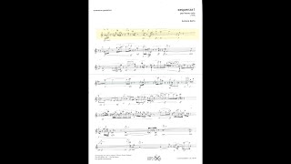 BERIO Sequenza I 1958 pour flûte [upl. by Yoko]