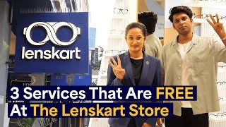 3 Services That Are FREE At The Lenskart Store  Lenskart [upl. by Oinotnanauj]