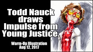 Todd Nauck draws Impulse [upl. by Vinaya]