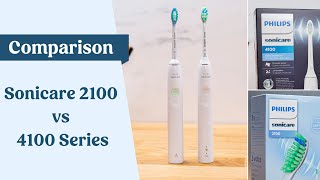 Philips Sonicare 2100 Series vs 4100 Series USACA [upl. by Frisse]