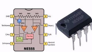 Temel Elektronik Devre Anlatımı 2  NE555 Zamanlayıcı Entegresi ile Alarm Devresi [upl. by Tigram398]