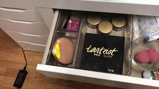 Organization and Storage for Ikea Malm Dressing Table and Alex Drawers [upl. by Einahpats218]