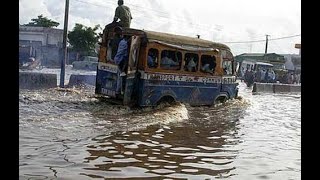 inondation à dakar après une forte pluie  le cris de cœur des populations [upl. by Shaffert291]