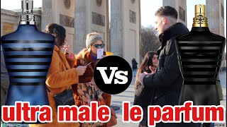 Jean Paul Gaultier ultra male vs Jean Paul Gaultier le male le parfum  fragrance test [upl. by Quartus]