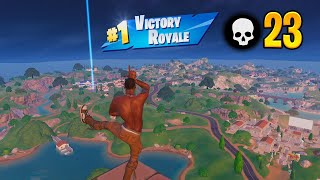 High Kill Solo Ranked Win Gameplay Fortnite Chapter 5 Season 1 [upl. by Burnett]