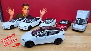 Tesla Model Y Diecast Unboxing FINALLY [upl. by Careaga]