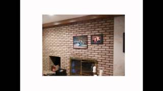 How To Hang Stuff Easily On A Brick Wall or Fireplace Without Drilling Holes [upl. by Ybeloc664]